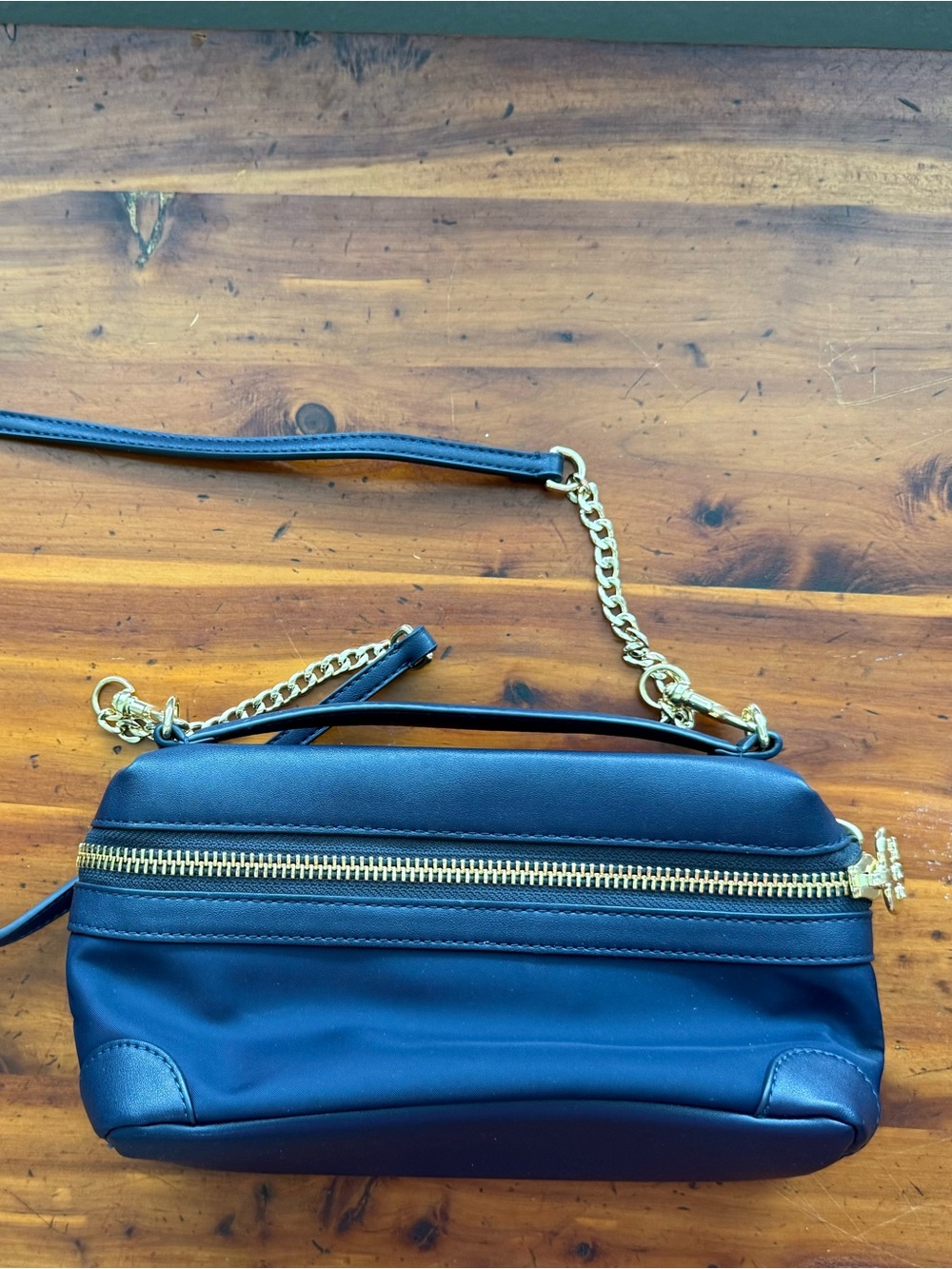 Stoney Clover Lane Sapphire Crossbody bag EUC